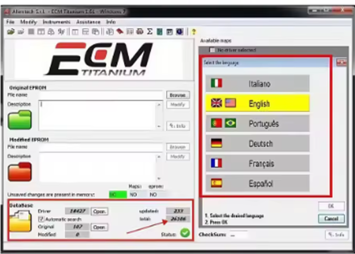 ECM Titanium herunterladen + 43000 Treiber — Professionelle Motor-Mapping-Software